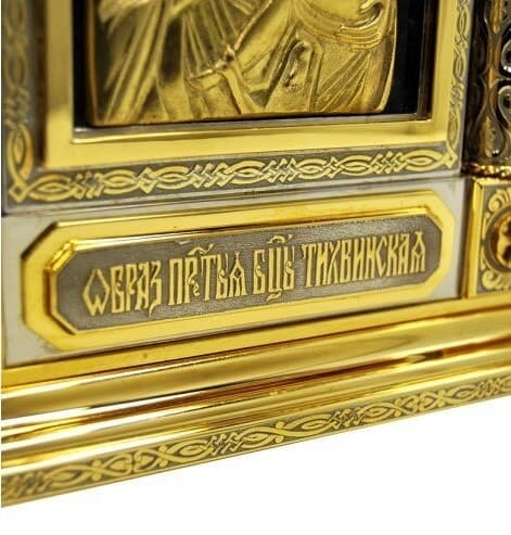 Плакета Богоматерь Тихвинская