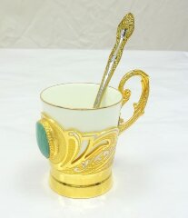 Кофейная пара «Малахитовая»