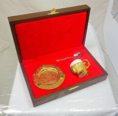 Кофейная пара «Малахитовая»