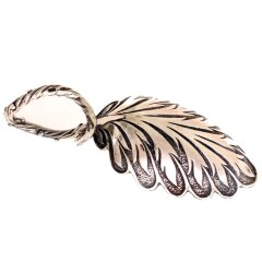 Серебряная ложечка для чая «Лепесток»