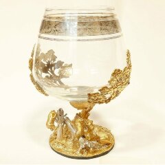 Подарочный бокал «Мишки в лесу»