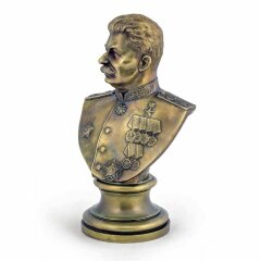 Бронзовый бюст «Сталин И.В» можно подарить ветерану