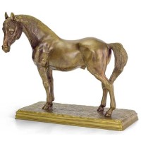Скульптурная статуэтка «Грустная лошадь»