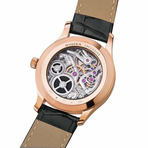 Золотые мужские часы «НЕФТЬ» (розовое золото)