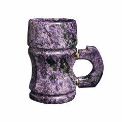 Пивная кружка«Чароит» из натурального камня