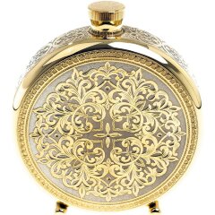 Подарочная фляжка «Лось» с тремя стопками перевертышами