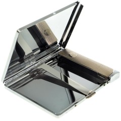 Портсигар металлический на 10 сигарет «Содалит» с зажигалкой в подарок сестре