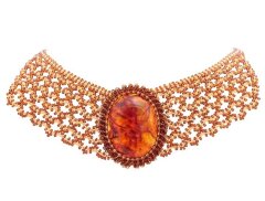 Колье из янтаря «Империя»