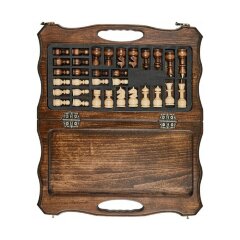 Резные шахматы «Арарат» из ореха