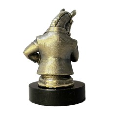 Бронзовый сувенир символ года «Конь директор» в подарок руководителю