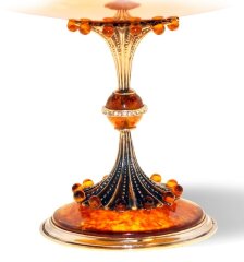 Конфетница из янтаря «Солнце» 