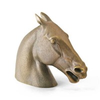 Скульптурный сувенир «Голова лошади»