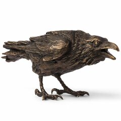 Скульптурная статуэтка «Ворона»