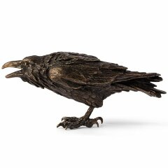 Скульптурная статуэтка «Ворона»