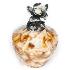 Янтарная шкатулка «Цветок»