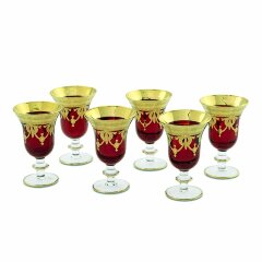 Хрустальные рюмки «DINASTIA ROSSO»