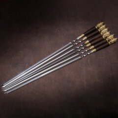 Подарочные шампуры «Гусары» с художественным литьём