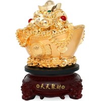 Позолоченный сувенир «Чаша изобилия» — символ богатства и достатка в доме