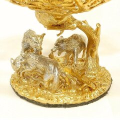 Подарочный бокал «Разъяренные волки»