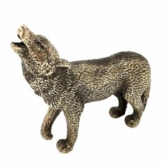 Бронзовая статуэтка «Волк»