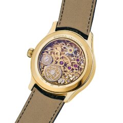 Мужские золотые часы «TIME MACHINE» (жёлтое золото)