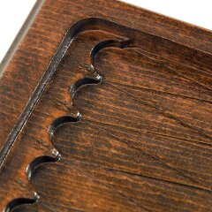 Резные шахматы «Гранаты» с нардами