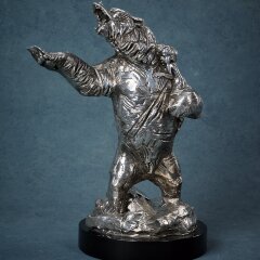 Бронзовая статуэтка «Пробуждение» в подарок коллекционеру