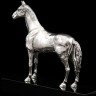 Серебряная статуэтка «Ахалтекинская лошадь» эксклюзивный подарок на Новый год