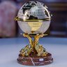 Сувенирный глобус компас «Три кита» в подарок руководителю