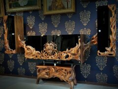 Шкаф бар «Мотивы Гигера»