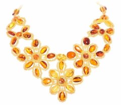 Колье из янтаря «Гармония»