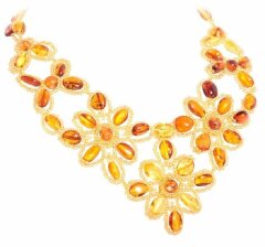 Колье из янтаря «Гармония»