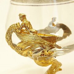 Подарочный бокал «Рыбак и осетр»