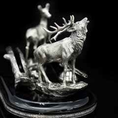 Настольная визитница «Олени»