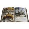 Подарочный комплект книга на английском языке с плакеткой «Москва – Кремль»