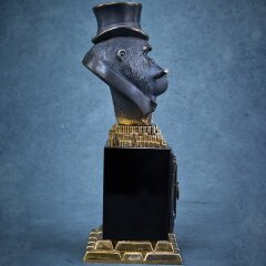 Бронзовая статуэтка «Большой босс» в подарок руководителю