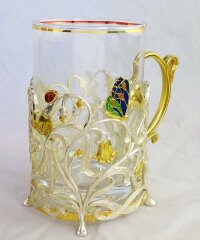 Подстаканник "Колокольчики"