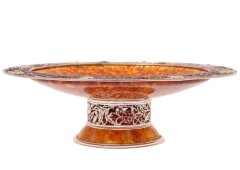 Блюдо из янтаря «Малиновка»