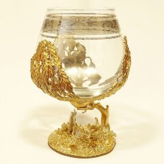 Бокал «Рыбак и щука»