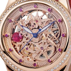 Женские золотые часы «ORNAMENT» (рубины, бриллианты)