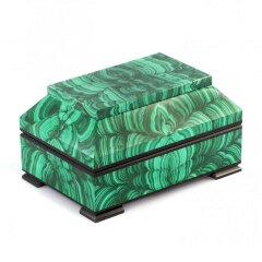 Шкатулка из малахита «Ларец» (средняя)