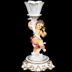 Настольный подсвечник «Ангелочек» (правый) из искусственного камня