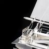 Серебряная копия яхты «Jeanneau Cornetta» в подарочном футляре — Премиум подарки
