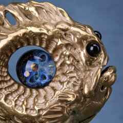 Интерьерная композиция из бронзы «Страж Галактики» в подарок ценителям арт объектов