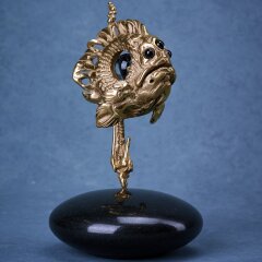 Интерьерная композиция из бронзы «Страж Галактики» в подарок ценителям арт объектов