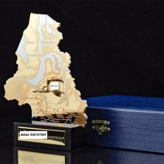 Корпоративные бизнес сувениры «Карта успеха» с логотипом компании