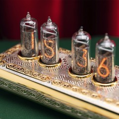 Ламповые часы в стиле ар-деко «Монарх» украсят рабочий стол руководителя