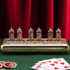 Ламповые часы в стиле ар-деко «Монарх» украсят рабочий стол руководителя