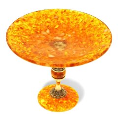 Конфетница из янтаря «Грация»