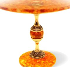 Конфетница из янтаря «Грация»